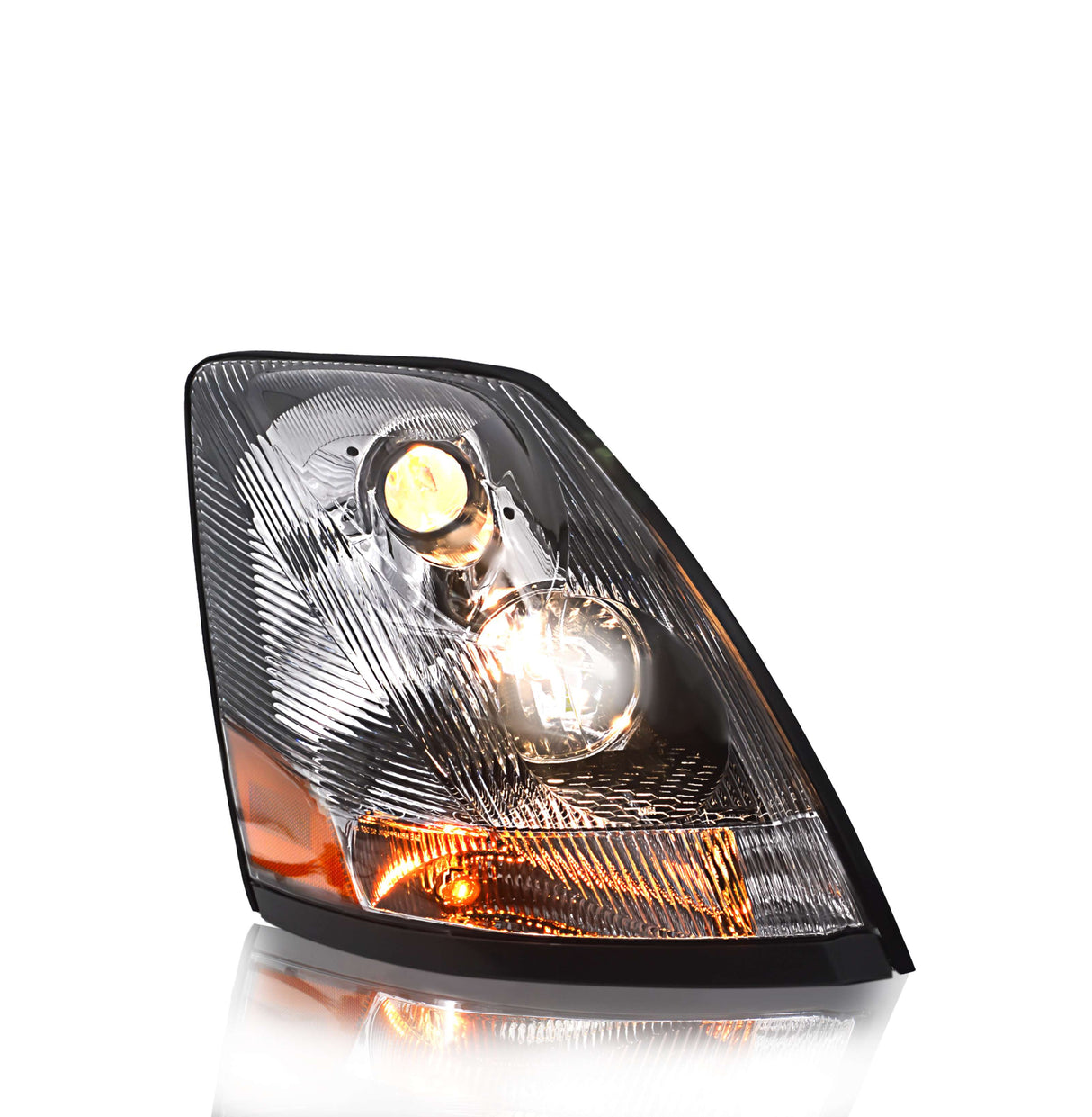 Halogen Headlight for 2004-2017 Volvo Semi Trucks | Replacement Volvo 82329123| Right Aftermarketus Headlights