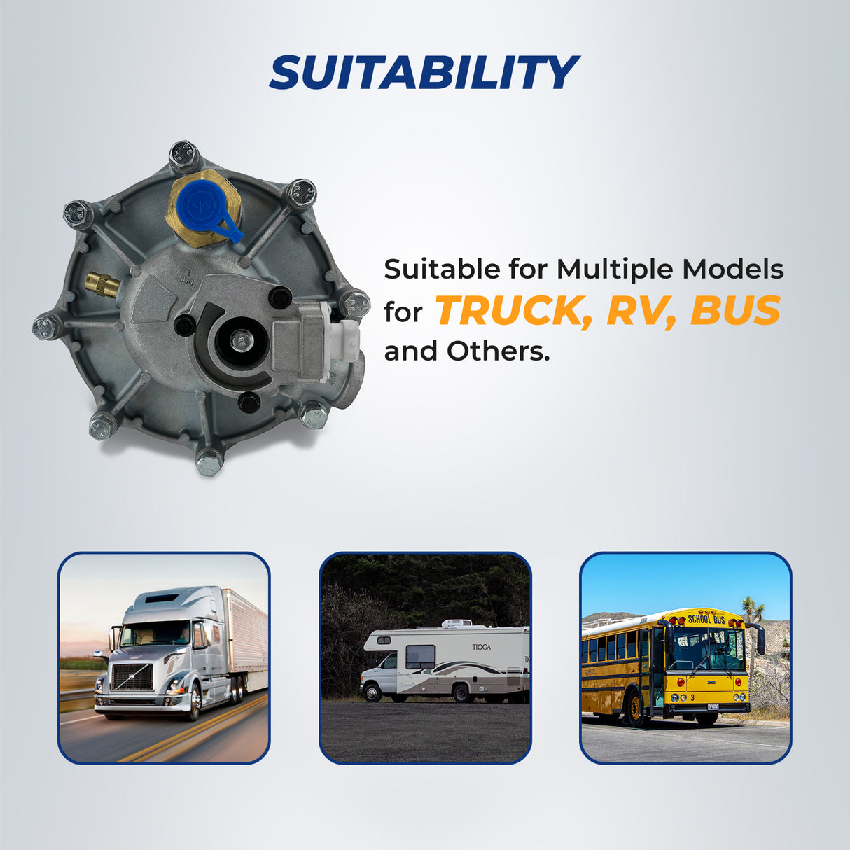 TORQUE AD-9 Air Dryer Replaces Bendix 065225, Haldex 109685X Aftermarketus Dryers and Cartridges