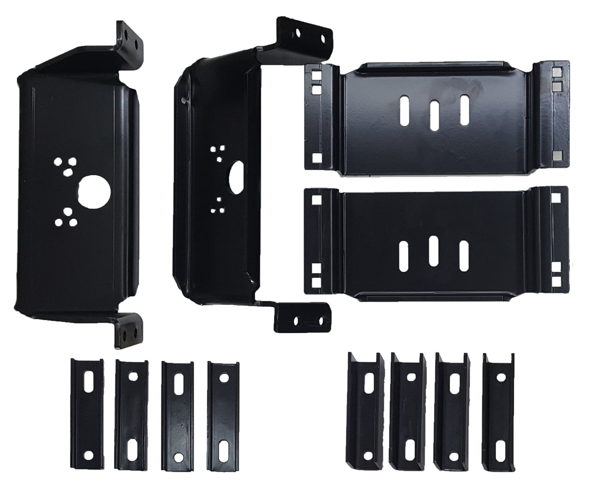 TORQUE Air Helper Kit Bracket Set (Replaces Ride-Rite 2071) Aftermarketus Air Helper Kit Brackets