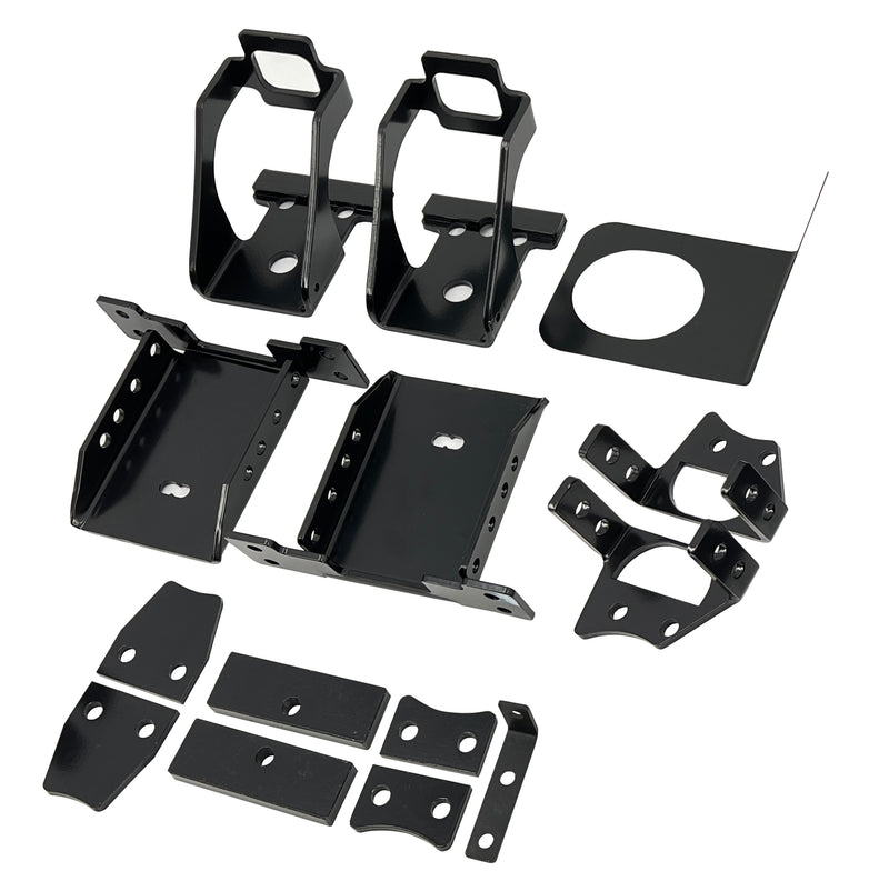 Bracket Set for Air Helper Suspension Kit Ride-Rite 2400 - AFTERMARKETUS Torque Air Helper Kit Brackets