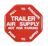 Red Trailer Parking Air Supply Knob Replaces Bendix 298817 Aftermarketus Other Air Brake Parts