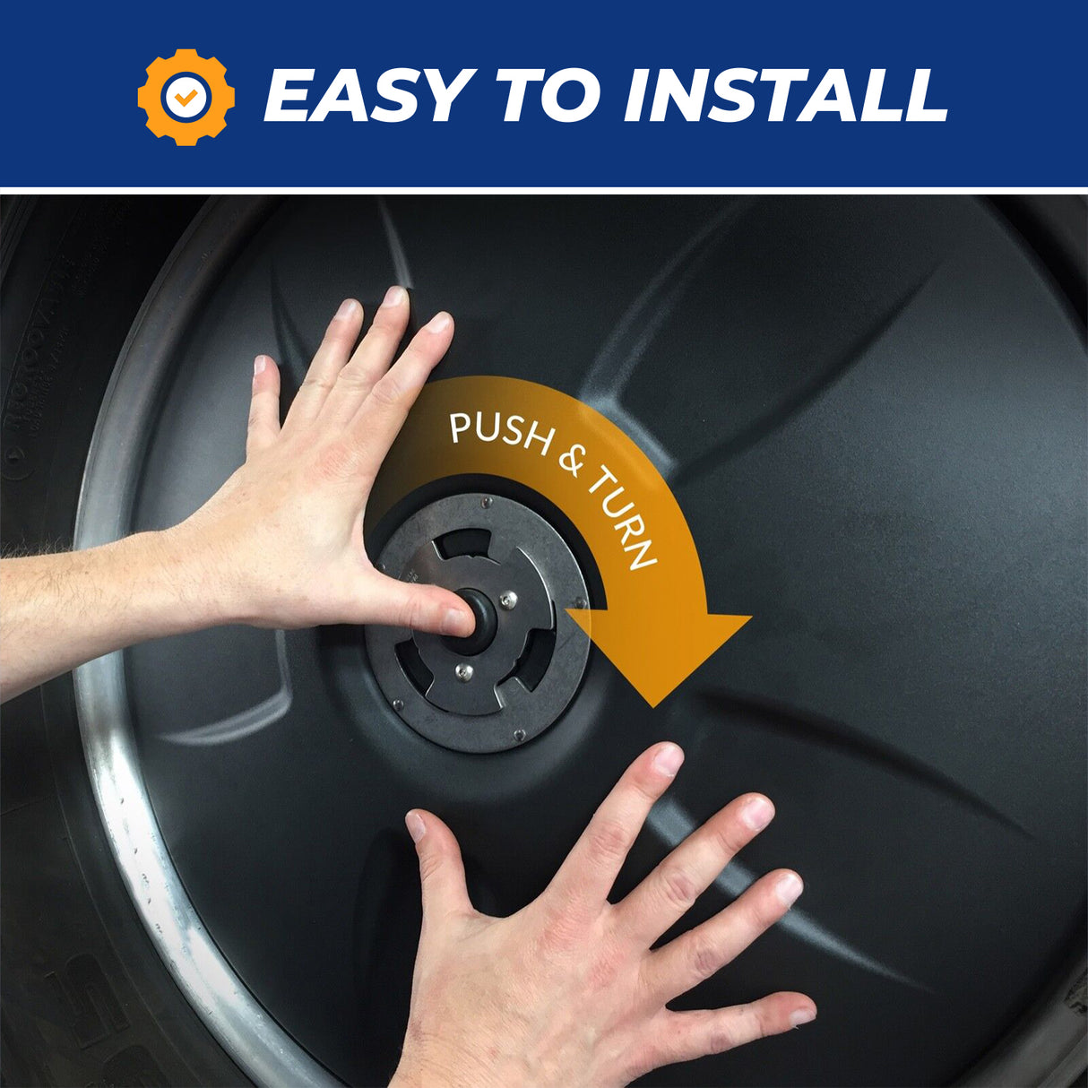 Aerodynamic 22.5" Wheel Covers Caps for Truck Trailer Axle Aftermarketus Wheel Axle Covers