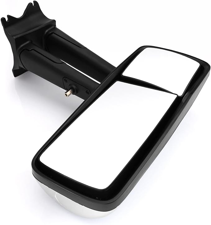 Door Side Mirror Replacement for 2014-2021 Kenworth T680 T880 W990 | Chrome | Heated | Pair Aftermarketus Mirrors and Covers