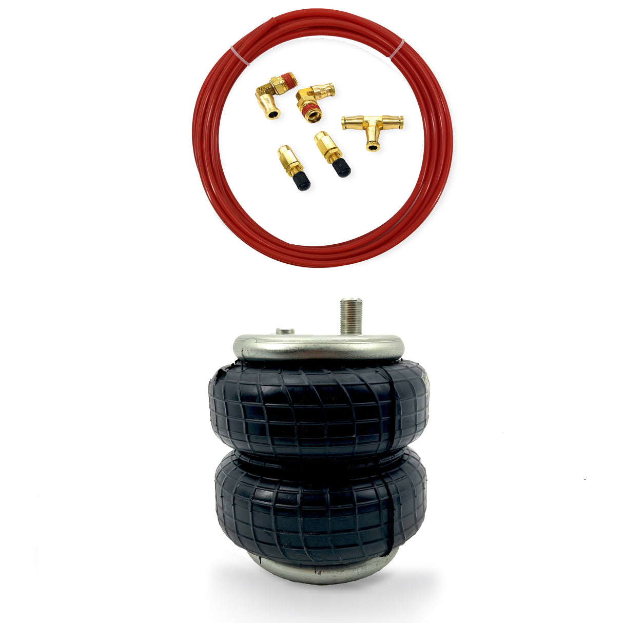 Air Spring with Air Line Kit (Replaces Firestone 6397) Aftermarketus Pick Up Convoluted Air Springs