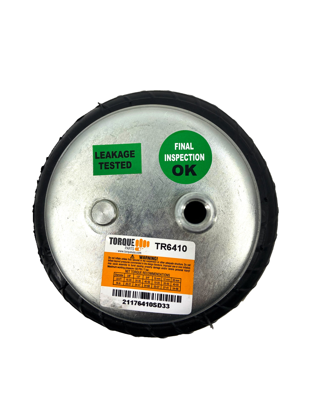 TORQUE 6410 Replacement Air Spring Bag for Firestone Kits Aftermarketus Pick Up Convoluted Air Springs