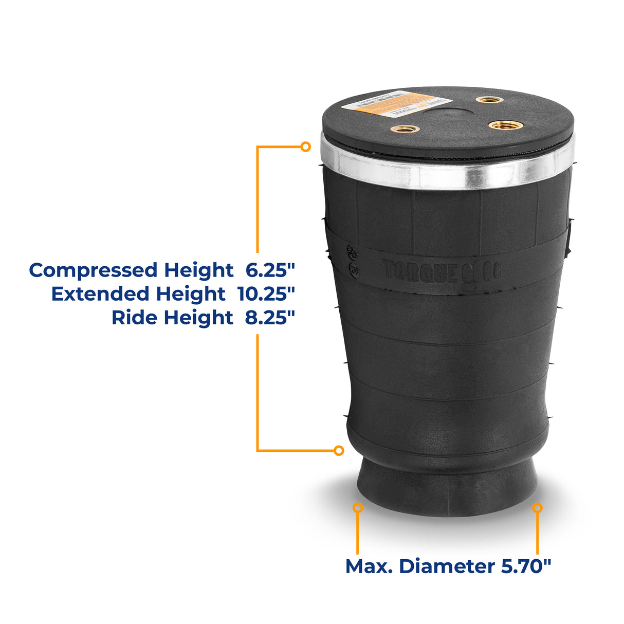 Air Spring Bag Kit for Pickup Replaces W21-760-9000 Aftermarketus Pick Up Convoluted Air Springs