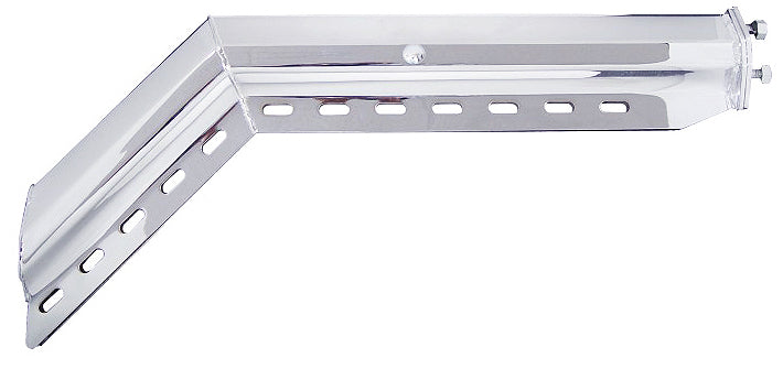 TORQUE Chrome Mud Flap Hanger Pair Set 45 Degree Angled 30 Aftermarketus Mud Flap Hangers