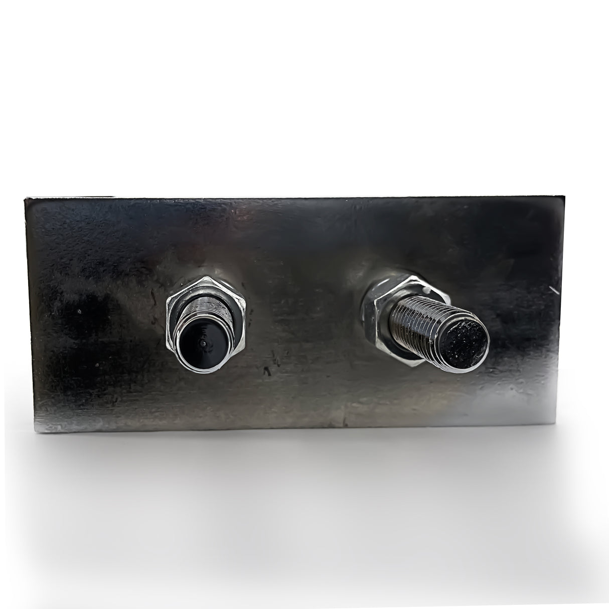 30" Stainless Steel Mud Flap Hanger w/ 6 of 4" Light Cutouts Aftermarketus Mud Flap Hangers