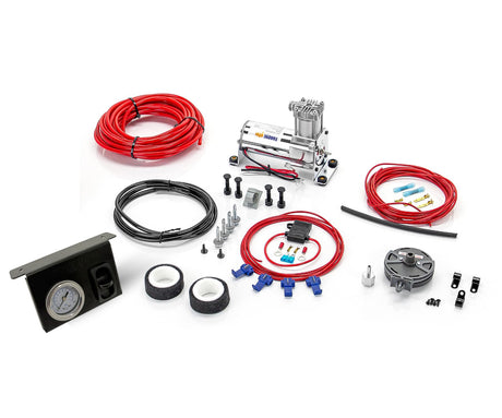 Heavy Duty Air Compressor with Analog Gauge 120 PSI for air bag suspension systems