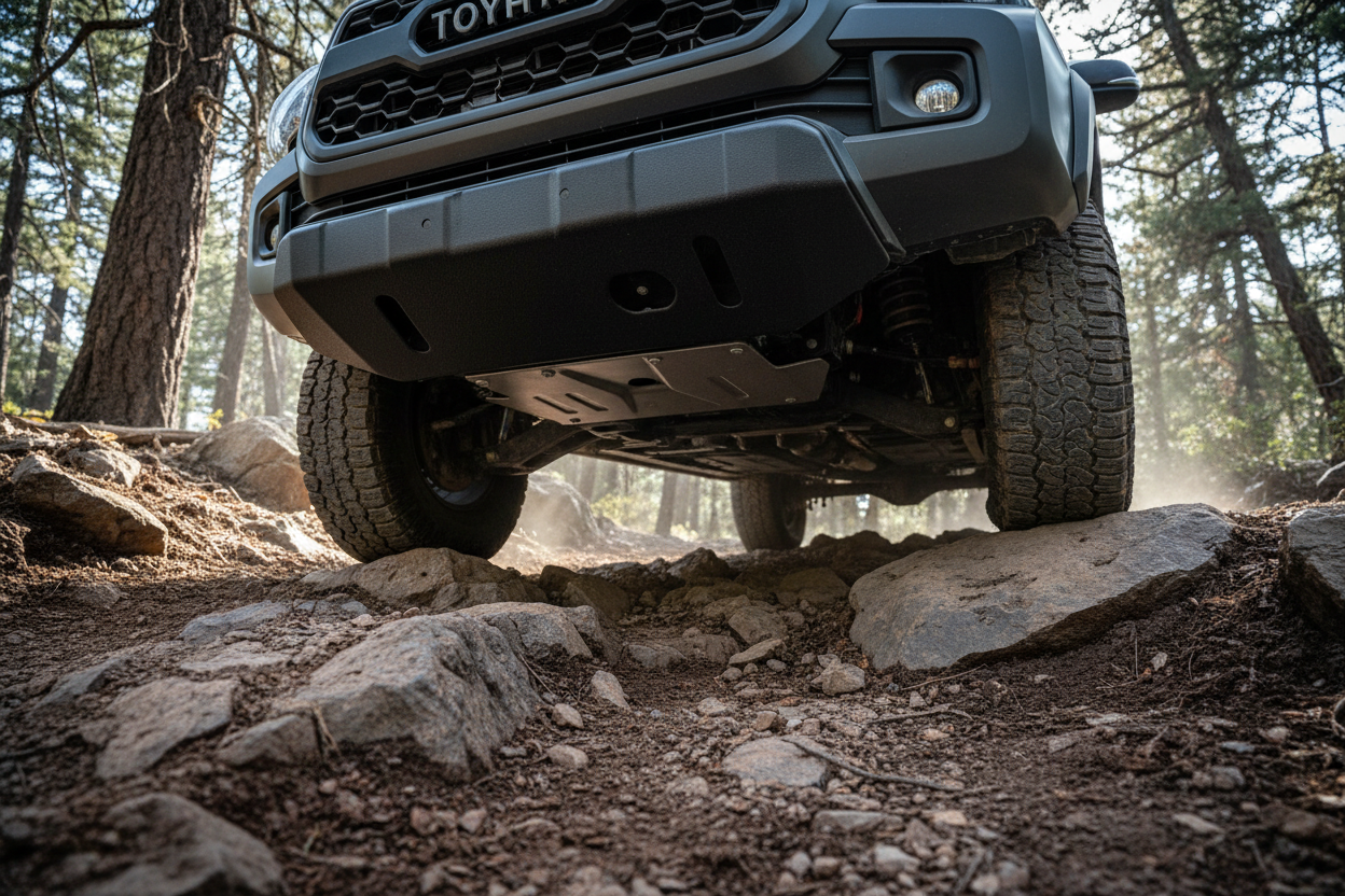 Protect Your 2024–2026 Toyota Tacoma Undercarriage with the TR3088 Front Skid Plate Kit