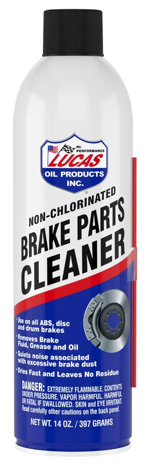 Lucas Oil 10906 Non-Chlorinated Brake Parts Cleaner - 14 oz, Pack of 12