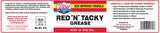 Lucas Oil 10005-30 Red "N" Tacky Multi-Purpose Grease - 14 oz - Case of 10