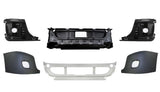 Complete Bumper Set (with Reinforcements) for 2008-2017 Freightliner Cascadia | with Fog Light Hole