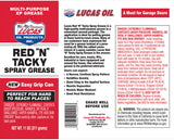 Lucas Oil 10005-30 Red "N" Tacky Multi-Purpose Grease - 14 oz - Case of 30