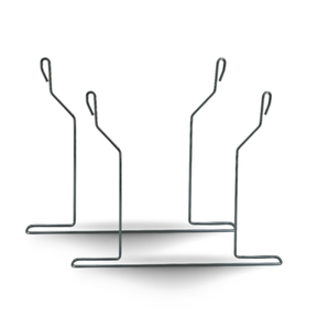 Chrome-Plated Anti-Sail Brackets for Mud Flaps - 26" x 21" Heavy-Duty Carbon Steel Aftermarketus Mud Flap Hangers