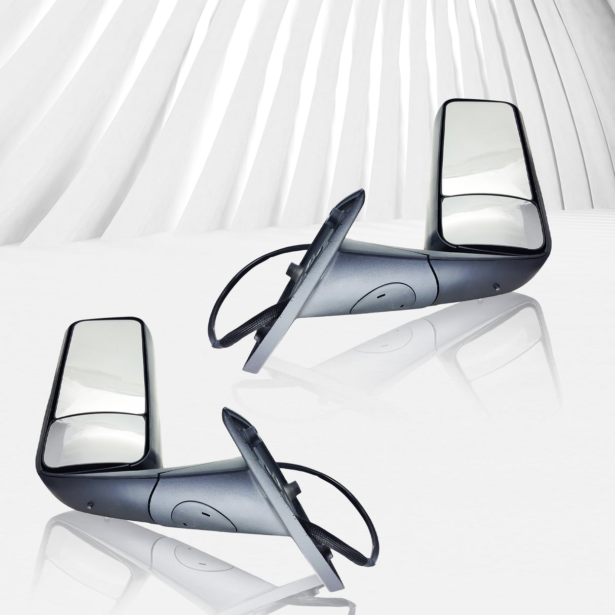 Door Side Mirror for 2018-2024 Freightliner Cascadia | Replacement A22-73907-006 A2273907007 | Heated | Pair
