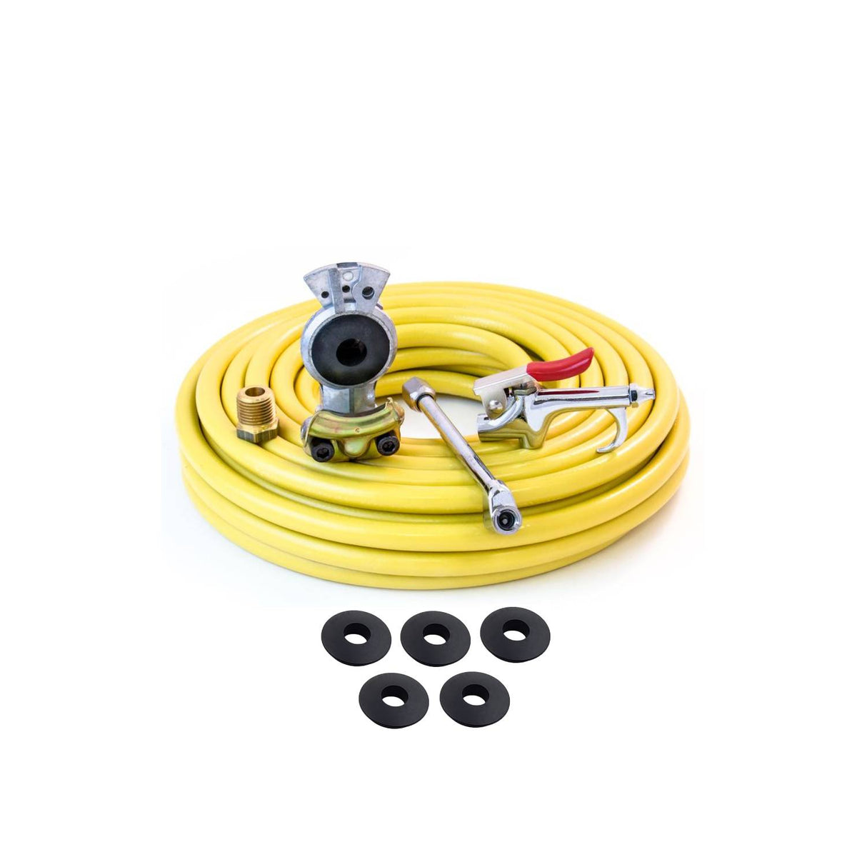 Truck Tire Inflator Kit with Cab Blower & 50 ft Air Hose