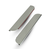 Window Chop Top Set for Kenworth Semi Trucks | Mirror Finish | Stainless Steel