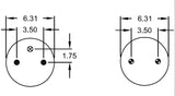 Double Convoluted Air Spring Bag (Replaces Hendrickson S-5270)