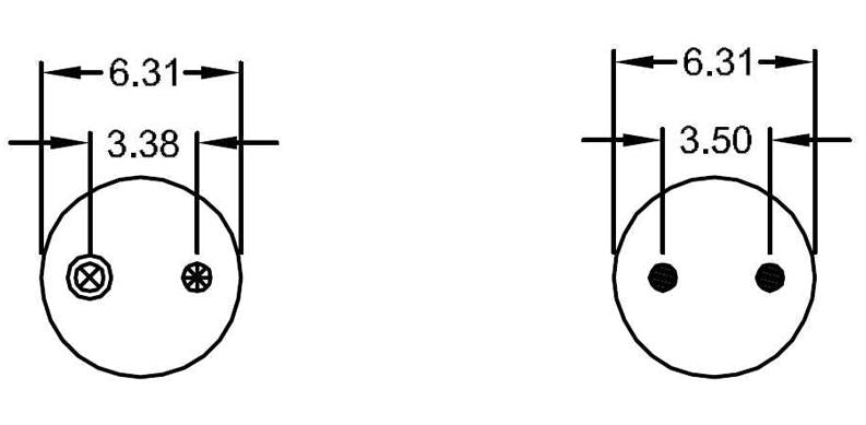 2 pack of TORQUE Double Convoluted Air Spring Bag (Replaces Firestone 6944, Firestone W01-358-6944, Goodyear 2B9-252) (2 x TR6944) - AFTERMARKETUS Torque Convoluted Air Springs