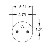 2 pack of TORQUE Double Convoluted Air Spring Bag (Replaces Firestone 7659, Firestone W01-358-7659, Hendrickson 5079) (2 x TR7659) - AFTERMARKETUS Torque Convoluted Air Springs