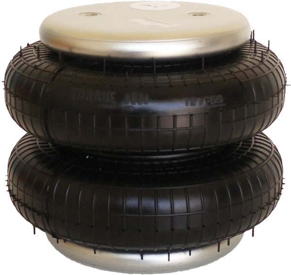 2 pack of TORQUE Double Convoluted Air Spring Bag (Replaces Firestone 7659, Firestone W01-358-7659, Hendrickson 5079) (2 x TR7659) - AFTERMARKETUS Torque Convoluted Air Springs