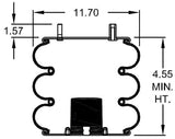 Triple Convoluted Air Spring Bag (Replaces Rowe Truck 0059)