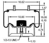 Trailer Air Spring Bag for Hendrickson AAT 25K Models