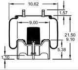 Trailer Air Spring Bag for Hendrickson VAN TRAAX HKA-200