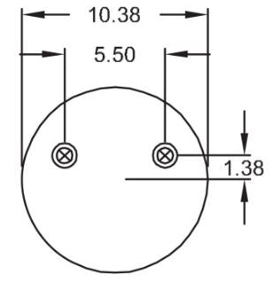 Trailer Air Spring Bag for Hendrickson AAT 23K Models