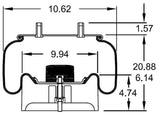 Trailer Air Spring Bag for Hendrickson AAT 30K Models