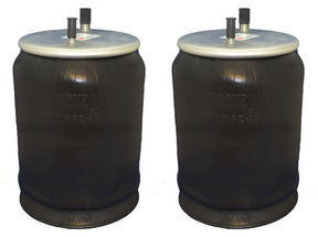 2 pack of TORQUE Trailer Air Spring Bag (Replaces Firestone 9243, Firestone W01-358-9243, Holland 905-57-112, Goodyear 1R12-480) (2 x TR9243) - AFTERMARKETUS Torque Reversible Sleeve Air Springs