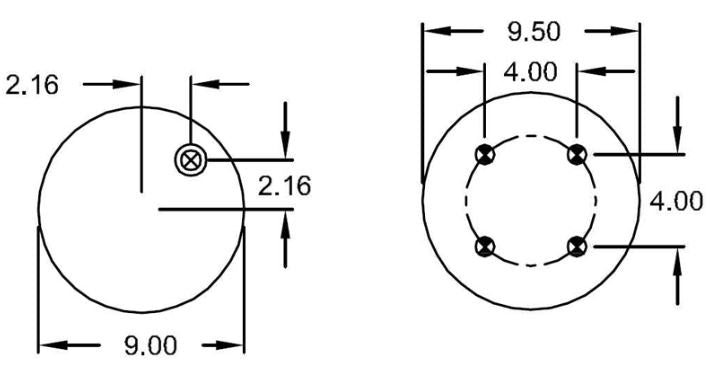 Trailer Air Spring Bag (Replaces S-20010, S-21208, C-25559)