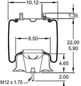 Air Spring Bag for Navistar Trucks (Replaces 2027911C) - AFTERMARKETUS Torque Reversible Sleeve Air Springs