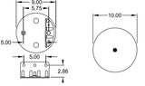 Air Spring Bag for Navistar Trucks (Replaces 2027911C) - AFTERMARKETUS Torque Reversible Sleeve Air Springs