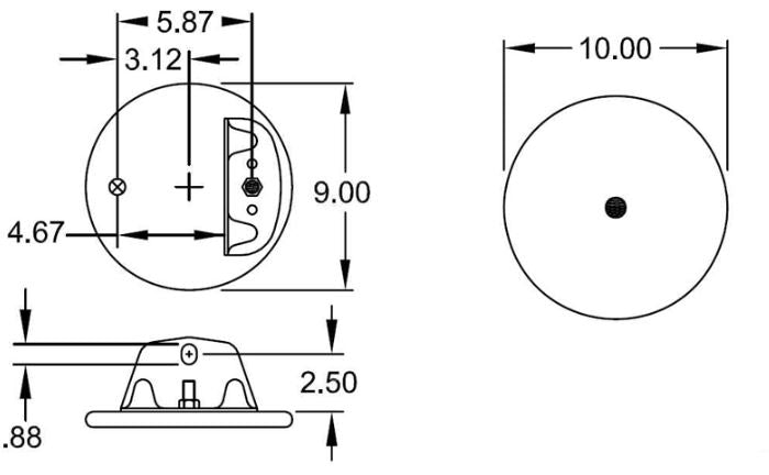 Trailer Air Spring Bag Replaces Hendrickson 60271-2, 60271-1