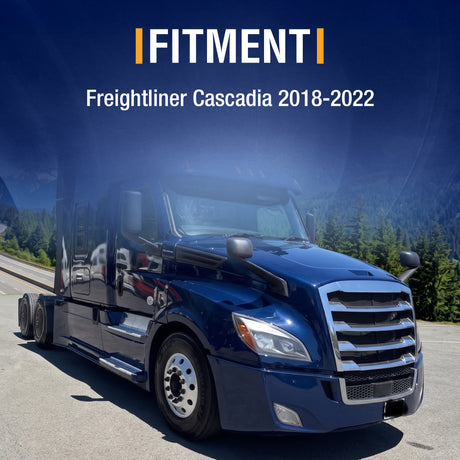 Halogen Headlight for 2018-2024 Freightliner Cascadia | Replacement Freightliner A6601405002 | Left