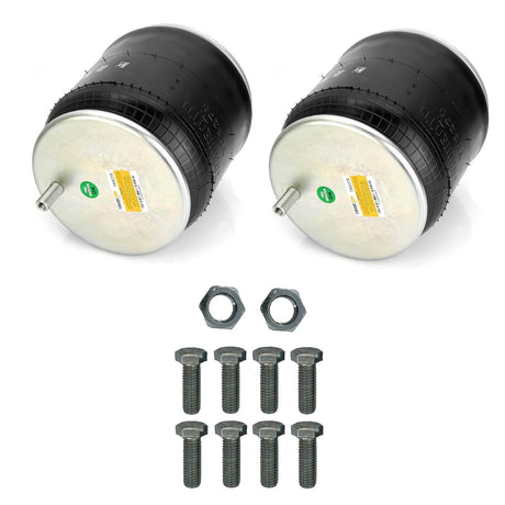 Trailer Air Spring Bag w/ Hardware Kit - Replaces Firestone 9270, Hendrickson S-20010 Aftermarketus Reversible Sleeve Air Springs