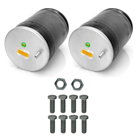 Trailer Air Spring Bag w/ Hardware Kit - Replaces Firestone 9580, Hendrickson S-20127 Aftermarketus Reversible Sleeve Air Springs