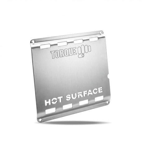 Stainless Steel Mud Flap Heat Shield | Heavy Duty Exhaust Heat Protector for Mud Flaps Aftermarketus Mud Flap Hangers