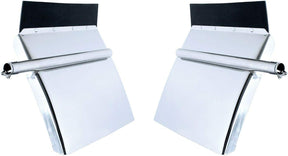 Quarter Fenders for Semi Truck, 24" x 29" Stainless Steel Aftermarketus Fenders