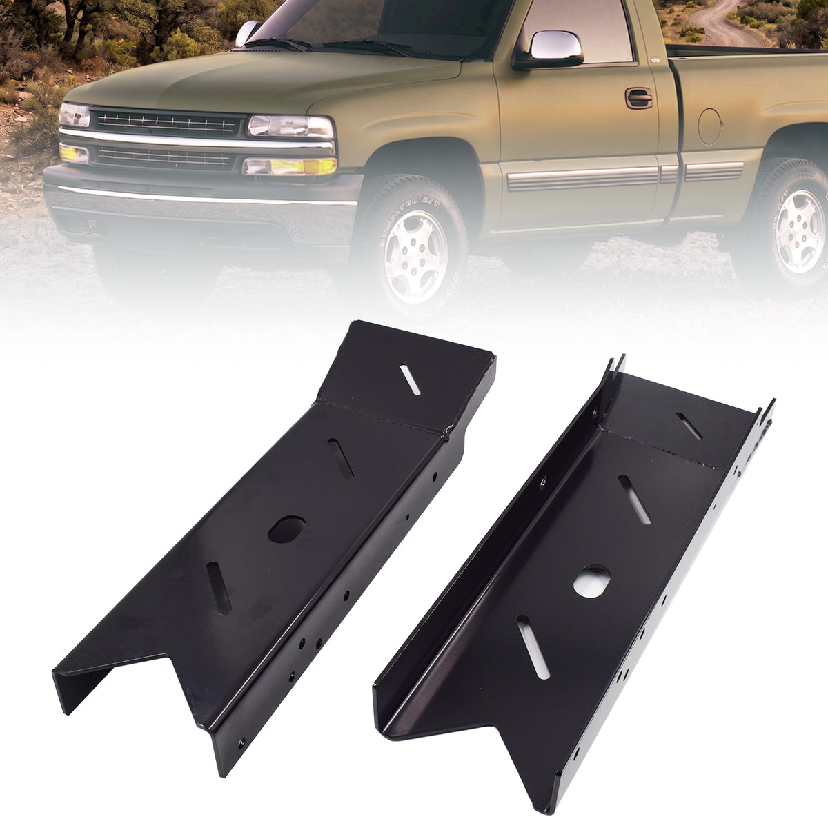 Over-Axle Frame Repair Kit for 1999-2006 Chevrolet Silverado 1500 GMC Sierra 1500 6ft