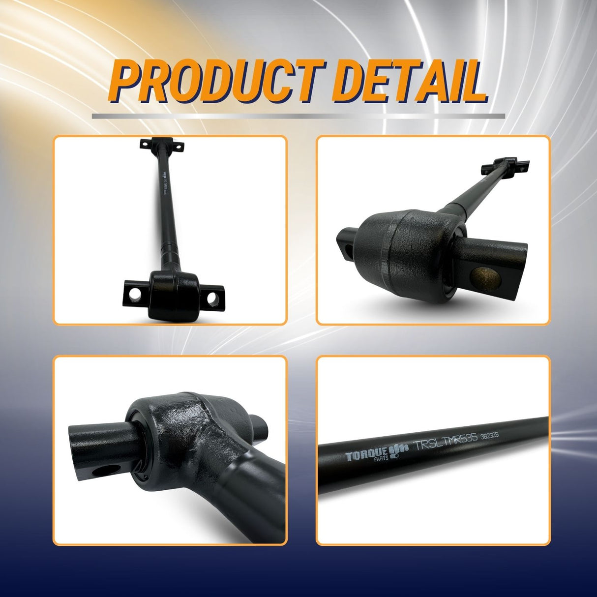 24.33" Heavy Duty Suspension Torque Rod for Freightliner AirLiner | Replacement A16-16749-002