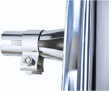 Quarter Fender For Semi Trucks 24x34 Inch | Tube Bracket | Stainless Steel | Pair