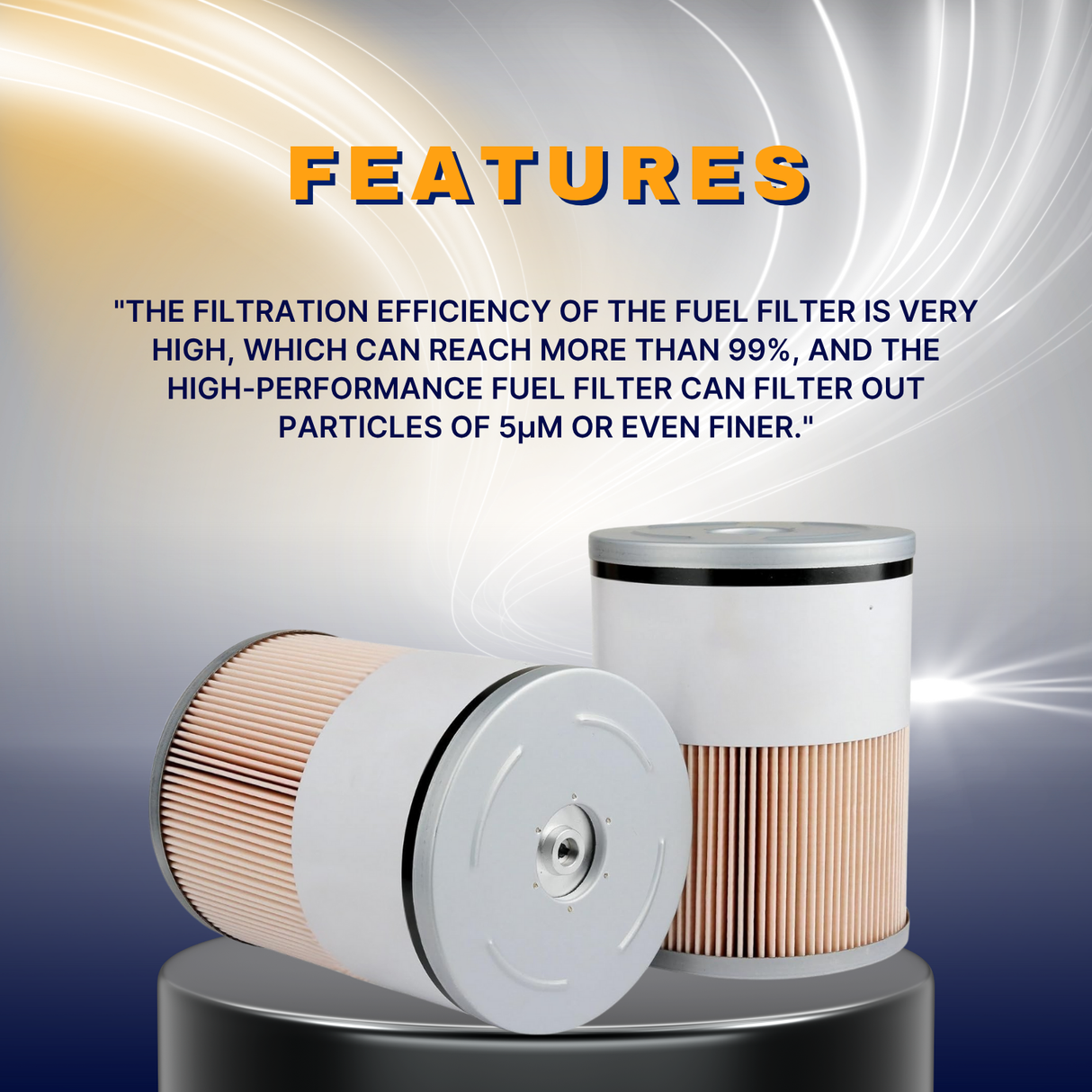 Fuel/Water Separator Filter for Detroit Diesel Cummins ISX15 | Replacement FS19915 A4720921205 P550854