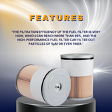 Fuel/Water Separator Filter for Detroit Diesel Cummins ISX15 | Replacement FS19915 A4720921205 P550854