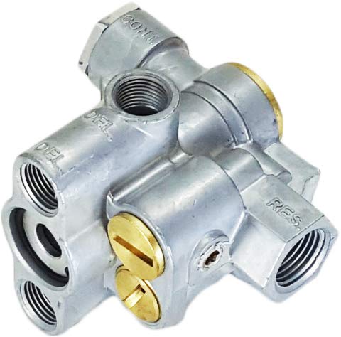 Spring Brake Control Valve for Single Reservoir Trailers | Replacement for Sealco 110700