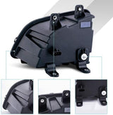 Torque Pair Set of Black Full LED Fog Light Lamp, Driver & Passenger Side Replacement for Volvo VNL Trucks 2018 2019 2020 2021 2022 2023 DOT SAE Approved Aftermarketus Fog Lights