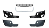 Complete Front Bumper for 2018+ Cascadia - Chrome - w/o Fog Light Hole