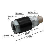 Quick Release Brake Valve In-Line For Kenworth and Peterbilt Semi Trucks